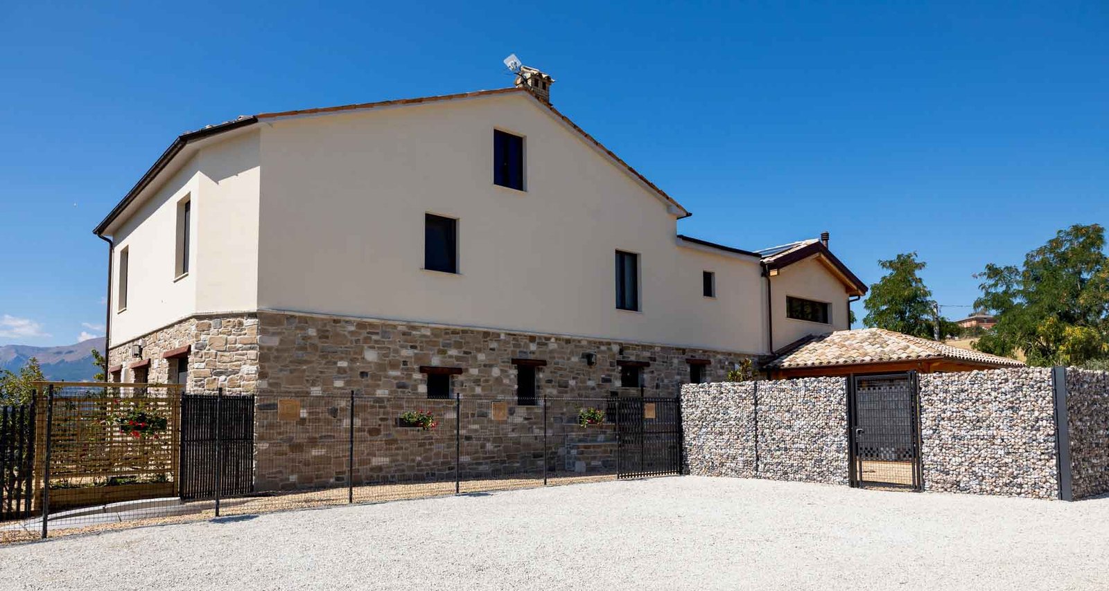 Colpo di Fortuna parking place at arrival