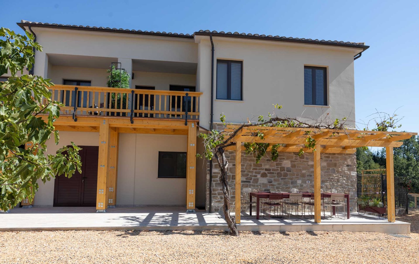Colpo di Fortuna the building with the apartments